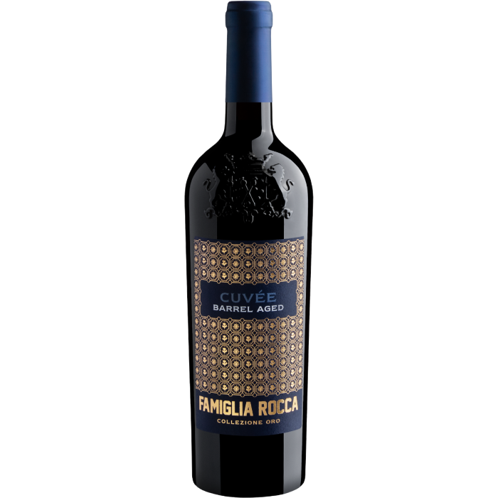 Famiglia Rocca Collezione Oro Cuvée Barrel Aged Rosso Salento IGT 2022 